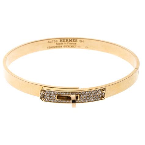 hermes kelly bangle bracelet price|Hermes kelly bracelet yellow gold.